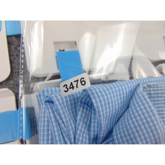 Peter Millar Crown Finish Shirt‎ Mens XL Blue White Check - Picture 8 of 8